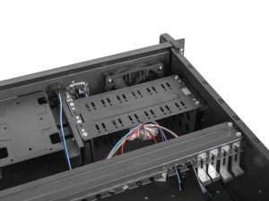 Кутия за сървър Lanberg rackmount server chassis ATX 450/10 19"/4U