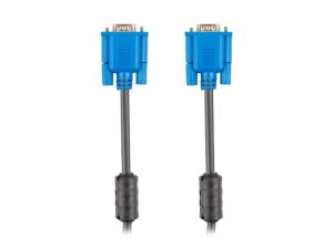 Кабел Lanberg VGA M/M cable 1.8m dual-shielded, 2x ferrite core, black