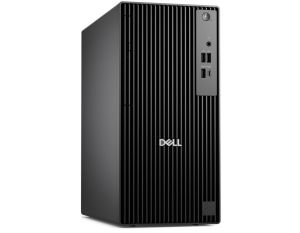 Настолен компютър Dell Pro Tower QCT1255, AMD Ryzen 5 PRO 8600G (16 TOPS NPU, 6 cores, up to 5.0GHz, 16 GB: 2 x 8 GB, DDR5, up to 4800 MT/s, 512GB SSD, Integrated Graphics, 8x DVD+/-RW, Keyboard&Mouse, 180W, Ubuntu, 3Y PS