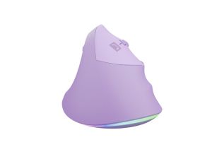 Мишка Natec Vertical Mouse Crake 2 Pro 12800DPI Optical Pure Lavander