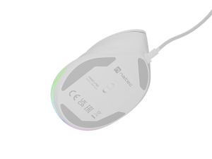 Мишка Natec Vertical Mouse Crake 2 Pro 12800DPI Optical White
