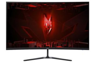 Монитор Acer Nitro ED320QRS3biipx, 31.5" Curved 1500R, QHD (2560x1440) VA 144Hz, FreeSync, 1ms(VRB), 3000:1, 250nits, 2xHDMI(2.1), DP, Audio out, HDR10, Speakers, BluelightShield, Tilt, Black