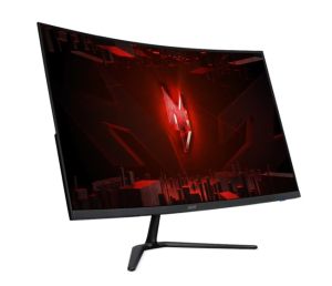 Монитор Acer Nitro ED320QRS3biipx, 31.5" Curved 1500R, QHD (2560x1440) VA 144Hz, FreeSync, 1ms(VRB), 3000:1, 250nits, 2xHDMI(2.1), DP, Audio out, HDR10, Speakers, BluelightShield, Tilt, Black