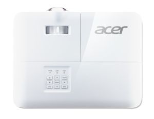 Мултимедиен проектор Acer Projector S1286H, DLP, Short Throw, XGA (1024x768), 3500 ANSI Lumens, 20000:1, 3D, HDMI 1.4, VGA, RCA, Audio in, Audio out, VGA out, DC Out (5V/1A, USB-A), Speaker 16W, Bluelight Shield, 3.1kg, 3Y, White