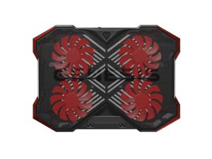 Стойка Genesis Laptop Cooling Pad Oxid 260 15.6-17.3 4 Fans, Led Light, 2 Usb
