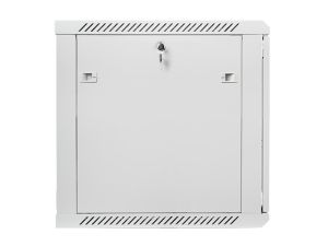 Комуникационен шкаф Lanberg rack cabinet 19" wall-mount 12U / 600x600 for self-assembly (flat pack), grey