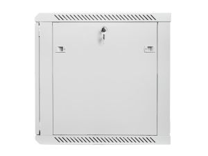 Комуникационен шкаф Lanberg rack cabinet 19" wall-mount 12U / 600x600 for self-assembly (flat pack), grey