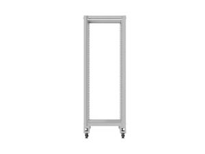 Комуникационен шкаф Lanberg open rack 19" 32U  600x1000, grey