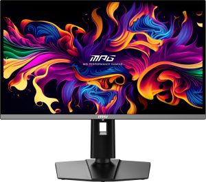 Монитор MSI MPG 272URX QD-OLED Gaming Monitor, 26.5", 0.03ms, 240Hz, 3840x2160, G-SYNC, AMD FreeSync Premium Pro, AI Vision, Console Mode, ClearMR 13000, HDR True Black 400, Type-C(98W PD), DP(2.1a), 2xHDMI(2.1), USB Hub, Pivot, Heigh Adj., VESA, Black, 8