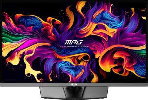 Монитор MSI MPG 272URX QD-OLED Gaming Monitor, 26.5", 0.03ms, 240Hz, 3840x2160, G-SYNC, AMD FreeSync Premium Pro, AI Vision, Console Mode, ClearMR 13000, HDR True Black 400, Type-C(98W PD), DP(2.1a), 2xHDMI(2.1), USB Hub, Pivot, Heigh Adj., VESA, Black, 8