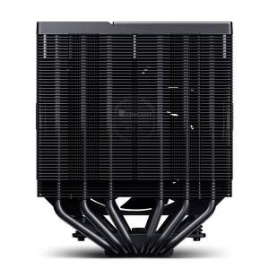 Охладител за процесор Jonsbo CC90 Dual Tower 130mm Display - Черен