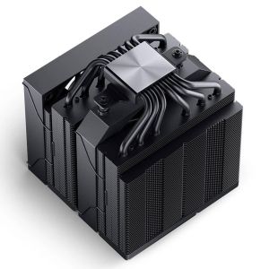 Охладител за процесор Jonsbo CC90 Dual Tower 130mm Display - Черен