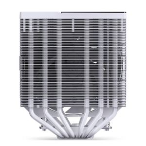 Охладител за процесор Jonsbo CC90 Dual Tower 130mm Display - Бял