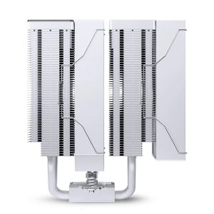 Охладител за процесор Jonsbo CC90 Dual Tower 130mm Display - Бял