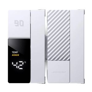 Охладител за процесор Jonsbo CC90 Dual Tower 130mm Display - Бял