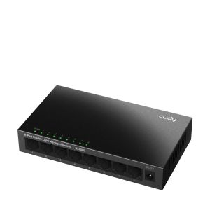 Суич Cudy GS108E, 8 портов, управляем, 10/100/1000,  CUDY Cloud APP, Метален корпус