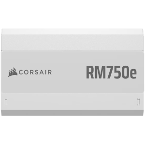 Захранващ блок Corsair RM750e White 750W 80+ Gold ATX 3.1, Fully Modular