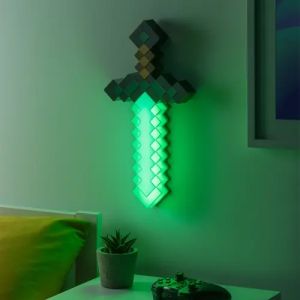 Лампа Paladone: Minecraft - Diamond Sword Light, PP12711MCF