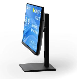 Монитор Hybrid Hannspree EB241CJB - 24"inch ecoVision TN, FHD(1920x1080), 75Hz, USB-C