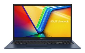 Лаптоп Asus Vivobook X1504VA-BQ5718NA,Intel Core 3 100U 1.2 GHz (10MB Cache, up to 4.7 GHz, 6 cores, 8 Threads), 15.6" FHD,(1920x1080),8GB DDR5 , SSD 256GB, Chiclet Keyboard with Num-key,No OS, Quiet Blue,US, no adapter