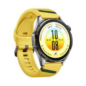 Часовник Huawei Watch GT 7  Atum-B39FY Yellow and Green Fluoroelastomer + Huawei Freebuds SE 4 ANC, White