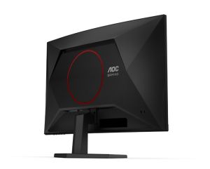 Монитор AOC C27G42E, 27" Curved 1500R, VA, WLED, 1920x1080@180Hz, 1ms GtG, 0.5ms MPRT, 300cd m/2, 3000:1, 80M:1 DCR, Adaptive Sync, FlickerFree, Low Blue Light, 2Wx2, Tilt, 2xHDMI, DP
