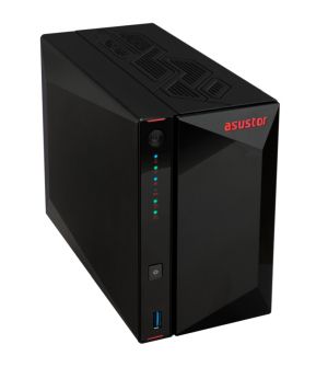 NAS ASUS Nimbustor 2 Gen2 2 гнезда Intel Celeron 4GB 2x 2.5GbE (AS5402T)