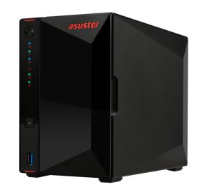 NAS ASUS Nimbustor 2 Gen2 2 гнезда Intel Celeron 4GB 2x 2.5GbE (AS5402T)