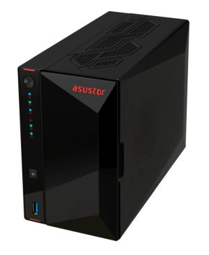 NAS ASUS Nimbustor 2 Gen2 2 гнезда Intel Celeron 4GB 2x 2.5GbE (AS5402T)