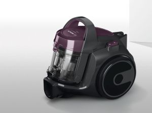 Прахосмукачка Bosch BGC05AAA1, Vacuum Cleaner, 700 W, Bagless type, 1.5 L, 78 dB(A), Energy efficiency class A, purple/stone gray