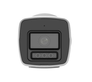 Камера HikVision 4 MP ColorVu with Smart Hybrid Light Fixed Bullet Network Camera, 4 mm, F1.0, IR, White Light up to 30m, H.265+, IP67, built-in microphone, 12Vdc/PoE 7.5W