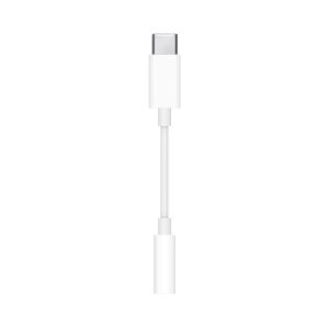 Аудио адаптер Apple USB-C към 3.5mm бял (MW2Q3ZM/A)