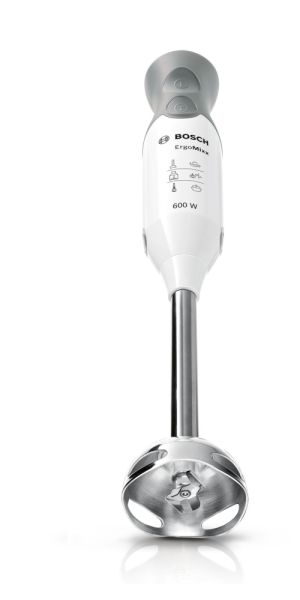 Пасатор Bosch MSM66110, Blender, ErgoMixx, 600 W, Included transparent jug, White