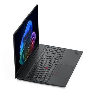 Лаптоп Lenovo ThinkPad E16 G4 Intel Core Ultra 5 325 (up to 4.5GHz, 12MB), 32GB DDR5-5600, 512GB SSD, 16" WUXGA (1920x1200) IPS AG,  Intel Graphics, FHD 1080p&IR Cam, Backlit KB, WLAN, BT, FPR, DOS, 3Y Onsite