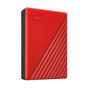 Външен хард диск Western Digital My Passport, 4TB, 2.5" - Червен