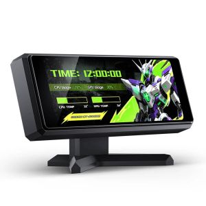 Информативен дисплей за кутия Jonsbo DS339 3.3" IPS - Черен