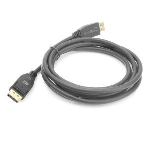 ACT Кабел Display port 2.1 мъжко-мъжко,8К@60Hz,4k@240Hz, 3м, черен