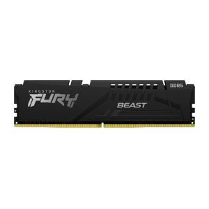 Памет Kingston FURY Beast Black 8GB DDR5 6000MHz CL30, AMD EXPO, XMP - KF560C30BBE-8