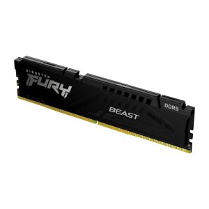 Памет Kingston FURY Beast Black 8GB DDR5 6000MHz CL30, AMD EXPO, XMP - KF560C30BBE-8