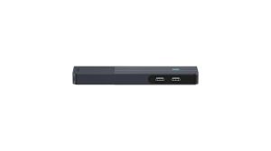 Мултипортов адаптер, RAPOO UCM-2003, 7 в 2, USB-A, USB-C, HDMI, SD/MicroSD, Черен