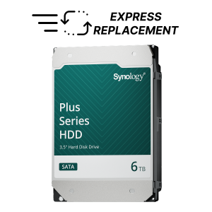 Твърд диск Synology Plus 6TB 3.5" SATA III 5400rpm (HAT3300-6T)