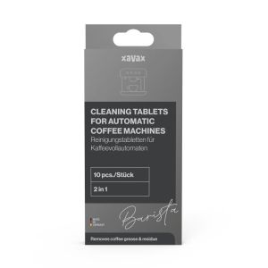 Почистващи таблетки Xavax, Обезмаслители за кафе машини, 111281