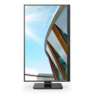 Монитор AOC Q27P2Q, 27" IPS WLED, 2560x1440@75Hz, 4ms GtG, 300cd m2, 1000:1, DCR 50M:1, FlickerFree, Low Blue Light, 2Wx2, Tilt, Height Adjust, Pivot, Swivel, D-SUB, HDMI, DP, USB hub