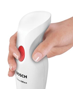 Пасатор Bosch MSM14000, Blender, CleverMixx, 400 W, White, deep red