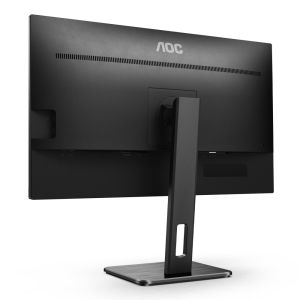 Монитор AOC Q27P2Q, 27" IPS WLED, 2560x1440@75Hz, 4ms GtG, 300cd m2, 1000:1, DCR 50M:1, FlickerFree, Low Blue Light, 2Wx2, Tilt, Height Adjust, Pivot, Swivel, D-SUB, HDMI, DP, USB hub
