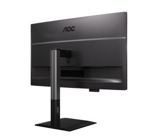 Монитор AOC Q27P4CV, 27" IPS WLED, 2560x1440@120Hz, 4ms GtG, 350cd m/2, 1500:1, 50M:1 DCR, Adaptive Sync, FlickerFree, Anti-Blue Light, 2Wx2, Tilt, Height Adjust, Pivot, Swivel, HDMI, DP, USB hub, RJ45