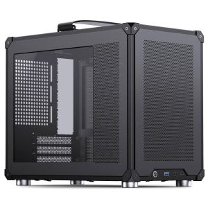 Кутия Jonsbo C6 MAX Micro-ATX - Black