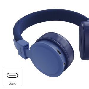 HAMA Слушалки с микрофон "Freedom Lit III"  Bluetooth, On-Ear, син