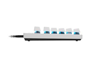 Геймърска механична клавиатура Logitech G Pro X RAPID TKL, Magnetic Analog Switch, Бял