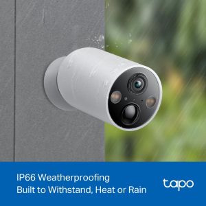 Охранителна WiFi камера TP-Link Tapo C425, Външен/вътрешен монтаж, WiFi